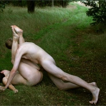 Sex im Wald erwischt